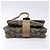 Saint Laurent Borsa a Spalla in PVC Pelle Beige Grigio Auth bs28744 Marrone - vista 9