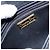 Borsa a Spalla Christian Dior in Pelle Blu Navy Oro Auth bs28726 D'oro - vista 16