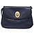 Borsa a Spalla Christian Dior in Pelle Blu Navy Oro Auth bs28726 D'oro - vista 2