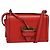 Borsa a Spalla LOEWE Barcelona in Pelle Rossa Oro Auth 138556 Rosso D'oro