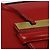 Borsa a Spalla LOEWE Barcelona in Pelle Rossa Oro Auth 138556 Rosso D'oro - vista 9
