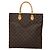 LOUIS VUITTON Borsa Sac Plat Monogram M51140 LV Auth 138723 Monogramma - vista 2