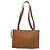 Borsa tote MCM Logogram Vicetos in pelle PVC marrone e oro Auth bs28523 D'oro - vista 3