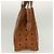 Borsa tote MCM Logogram Vicetos in pelle PVC marrone e oro Auth bs28523 D'oro - vista 4