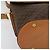 Céline Borsa a Spalla in Tela Macadam CELINE in Pelle PVC Marrone Oro Auth 129705 D'oro - vista 14