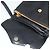 Céline Borsa a Spalla CELINE in Pelle Nera Oro Auth 139445 Nero D'oro - vista 15
