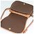 Céline Sac à épaule en toile Macadam CELINE en cuir PVC marron doré Auth 138456 - vue 16