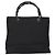 Borsa a mano in nylon nero e argento Gucci Bamboo 002 1010 Auth ep9789 - vista 2