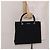 Borsa a mano in nylon nero e argento Gucci Bamboo 002 1010 Auth ep9789 - vista 24