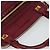 Chloé Borsa a mano in pelle Chloe Margaret 2 in 1 Rosso Vino Oro Auth BA4349 D'oro Bordò - vista 6