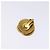 Pendientes CHANEL Metal Dorado CC Auth bs28505 - vista 3