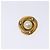 Pendientes CHANEL Metal Dorado CC Auth bs28505 - vista 6