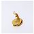 Pendientes CHANEL Metal Dorado CC Auth bs28505 - vista 8