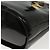 Céline Borsa a Spalla CELINE Circle Smalto Nero Oro Auth 137438 D'oro - vista 16