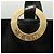 Céline Borsa a Spalla CELINE Circle Smalto Nero Oro Auth 137438 D'oro - vista 17