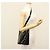 Céline Borsa a Spalla CELINE Circle Smalto Nero Oro Auth 137438 D'oro - vista 22