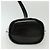 Céline Borsa a Spalla CELINE Circle Smalto Nero Oro Auth 137438 D'oro - vista 5