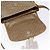 Céline Bolsa de Ombro em Lona Macadam CELINE PVC Bege Ouro Auth 137286 Dourado - vista 16