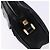 Borsa a Spalla Gancini Salvatore Ferragamo in Tela e Pelle Nera Dorata Auth bs28715 - vista 14