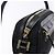 Borsa a Spalla Gancini Salvatore Ferragamo in Tela e Pelle Nera Dorata Auth bs28715 - vista 16