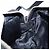 Borsa a Spalla Gancini Salvatore Ferragamo in Tela e Pelle Nera Dorata Auth bs28715 - vista 20
