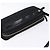Borsa a Spalla Gancini Salvatore Ferragamo in Tela e Pelle Nera Dorata Auth bs28715 - vista 6