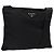 Borsa a Spalla PRADA Nylon Nero Argento Autentica 137512