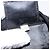 Borsa a Spalla PRADA Nylon Nero Argento Autentica 137512 - vista 20
