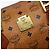 Borsa MCM Logogram Vicetos in pelle PVC marrone e oro Auth 137750 D'oro - vista 14