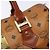 Borsa MCM Logogram Vicetos in pelle PVC marrone e oro Auth 137750 D'oro - vista 15