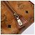 Borsa MCM Logogram Vicetos in pelle PVC marrone e oro Auth 137750 D'oro - vista 16