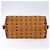 Borsa MCM Logogram Vicetos in pelle PVC marrone e oro Auth 137750 D'oro - vista 9