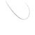 Autre Marque Collar río en oro blanco, diamantes. - vista 3