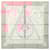 Hermès Carré 90 "La Musique Des Spheres" 100% Silk Scarf in Pink  ref.2441049