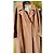 Abrigo 3/4 de lana y cachemira Burberry Avellana - vista 2