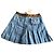 Fendi Denim Minirock Blau