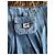 Fendi Denim Minirock Blau - Ansicht 6