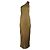 Vestido Saint Laurent de seda verde