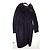 Abrigo de Lana de Angora Ermanno Scervino Negro - vista 2