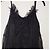 Autre Marque Isabelle Blanche Tüllkleid Schwarz - Ansicht 4