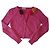 Moschino Cheap And Chic Cardigan Rosa Rot Kaschmir Wolle Pink