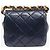 Chanel Mini charm per borsa blu navy - vista 2