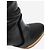 Isabel Marant Black leather knee-high boots - size EU 38 - view 4