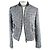 Maje Tweed Bomber Jacket Eggshell