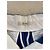 Céline Hose, Modell Electric Blue Resort 2010 von Phoebe Philo. Blau - Ansicht 2