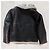 Balenciaga Graffiti Fliegerjacke Leder Braun Dunkelbraun - Ansicht 3