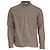 Autre Marque Camicia a maniche lunghe con bottoni Mr. P. con tasca in cotone beige