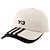 Y3 3s Cap - Y-3 - Baumwolle - Weiß