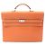 Brevettato Hermès Kelly Depeche 38 Oro Marrone