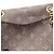 Borsa a Spalla Passy in Pelle PVC Louis Vuitton Marrone - vista 9